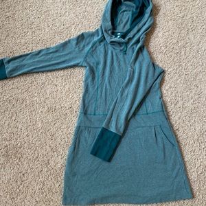 Blue Columbia sweatshirt dress